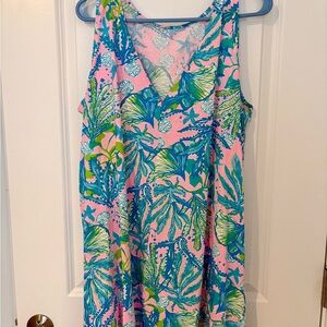 Lilly Pulitzer Pink and Blue dress